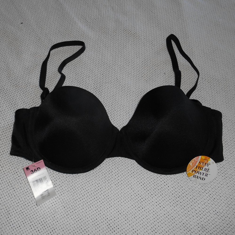 Maidenform Inspirations Black Underwire Bra 36D NWT